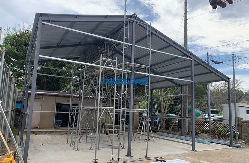 steel structure installation