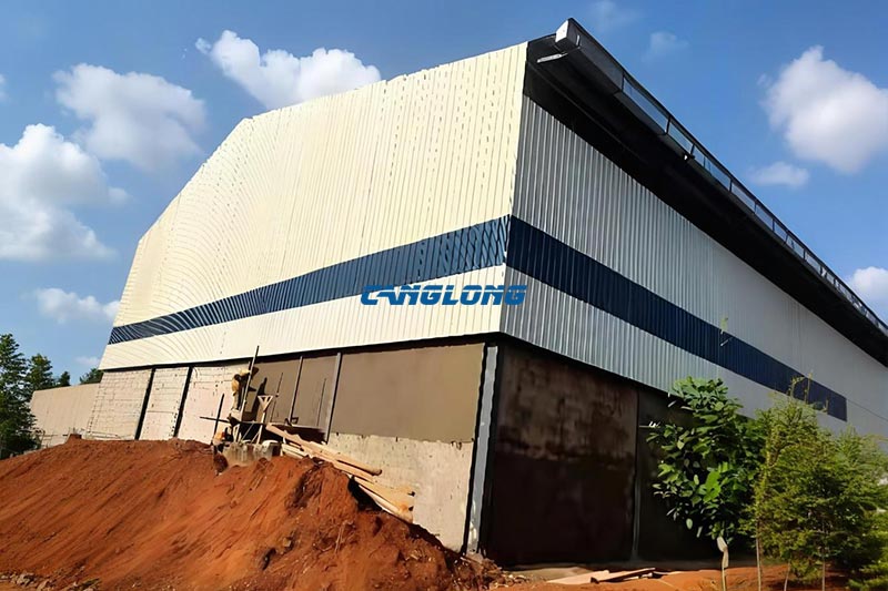 Cameroon Factory With Crane