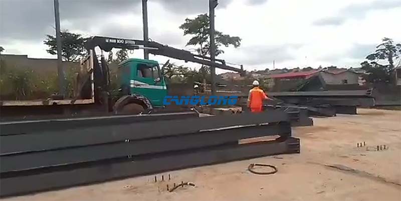 steel structures arrived