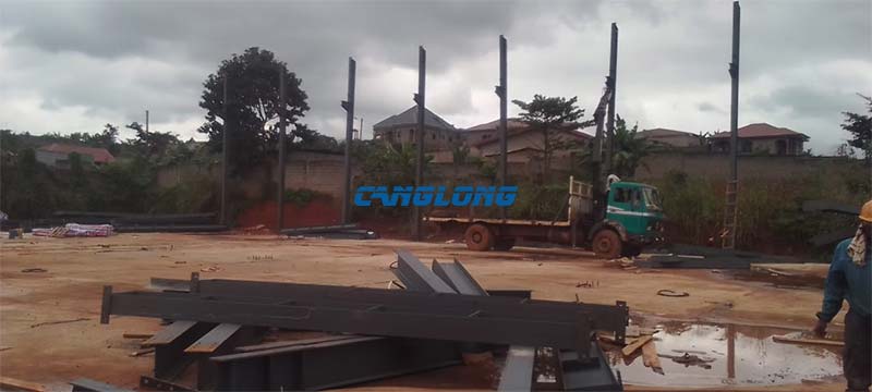steel structure installation
