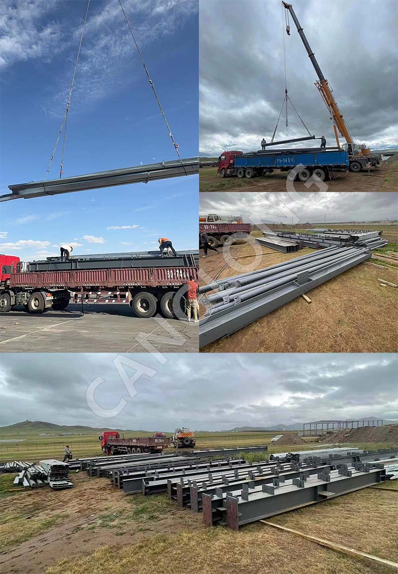 steel structures arrived