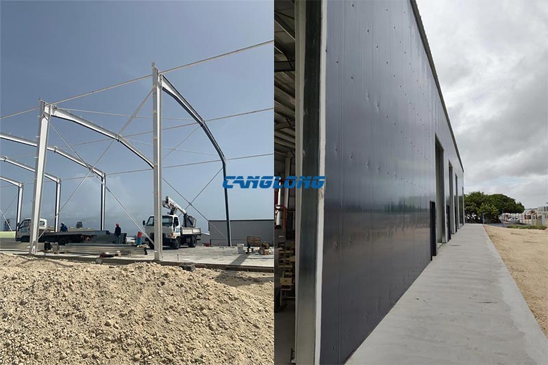steel structure installation
