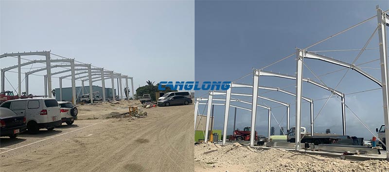 steel structure installation