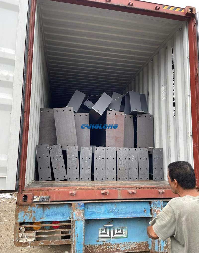 steel structures arrived