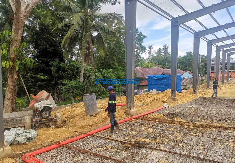 steel structure installation