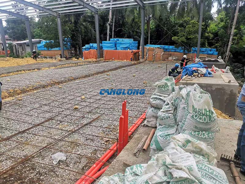 steel structure installation