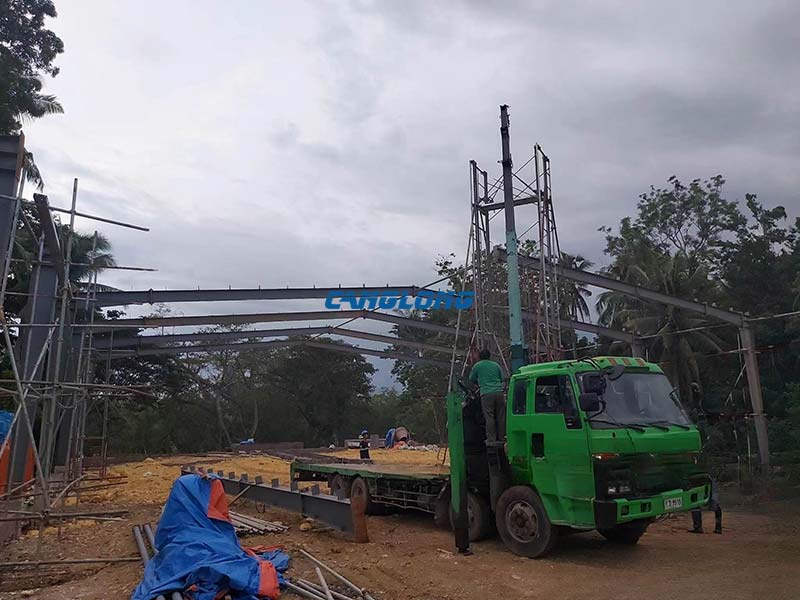 steel structure installation