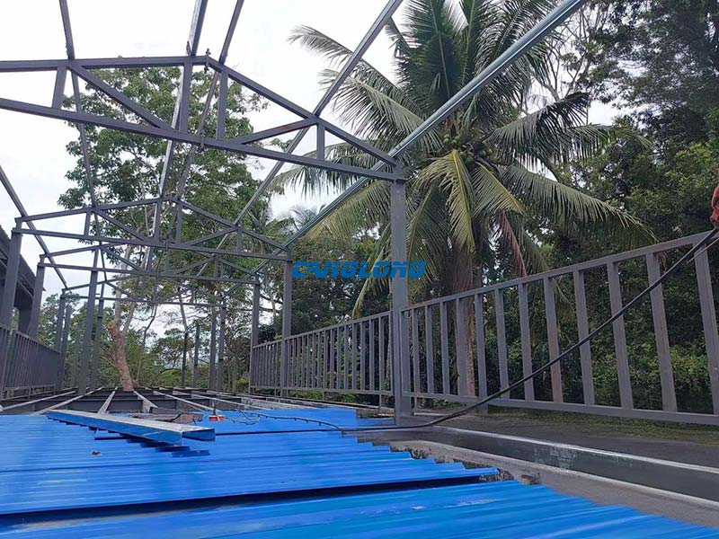 steel structure installation