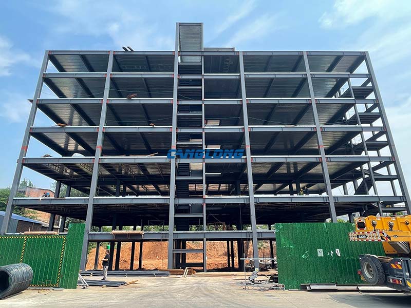 multi story steel structure house