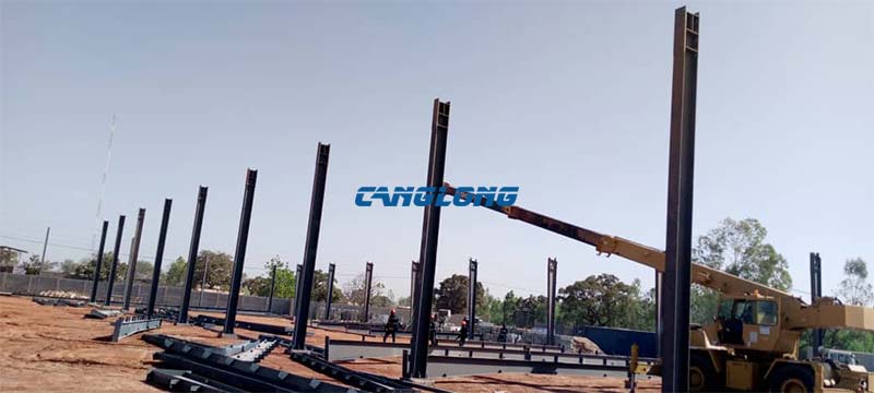 steel structure installation