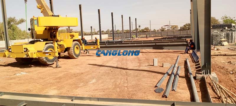 steel structure installation