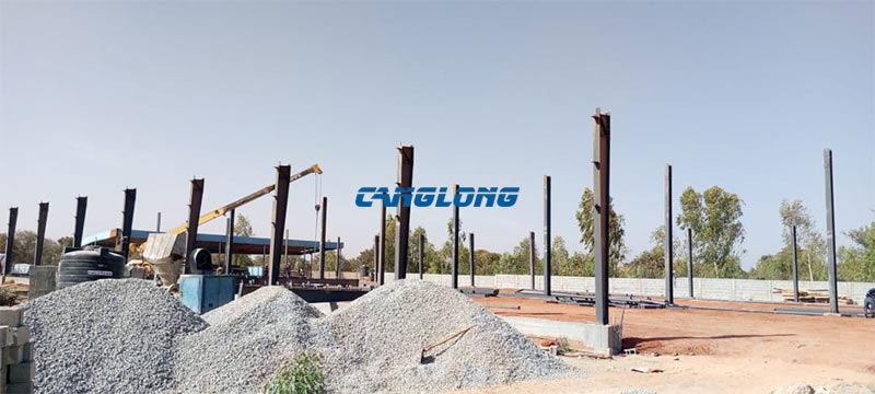 steel structure installation