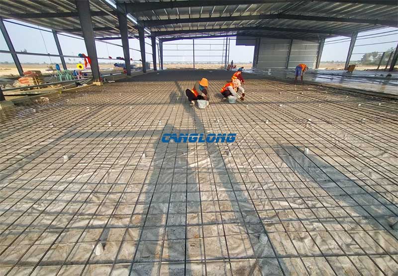 Cambodia Warehouse Shed Installation