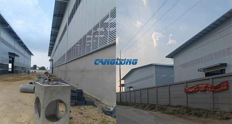 Thailand Industrial Workshop Building
