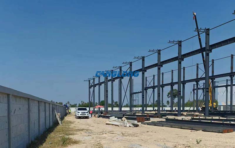 steel structure installation