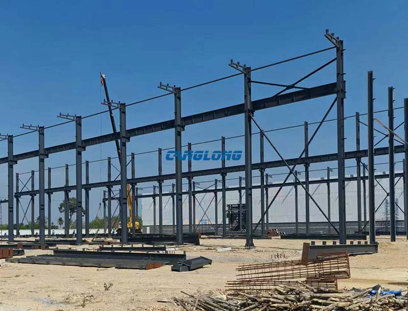 steel structure installation