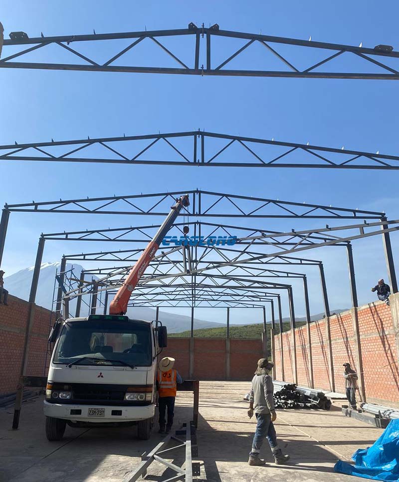 Peru Frame Factory Building Installation