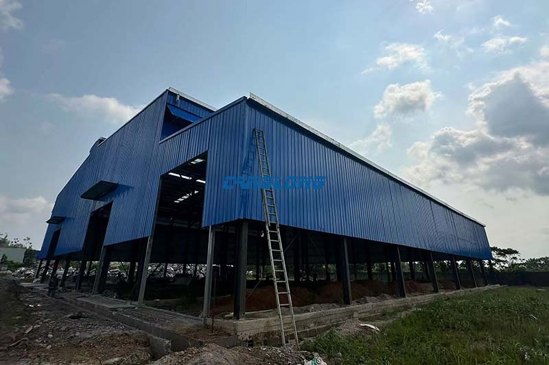 Gabon Furnace Warehouse Installation