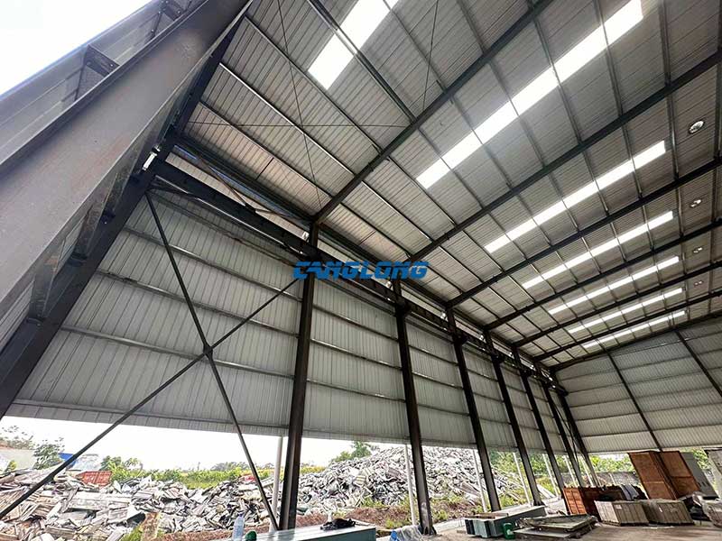 Gabon Furnace Warehouse Installation