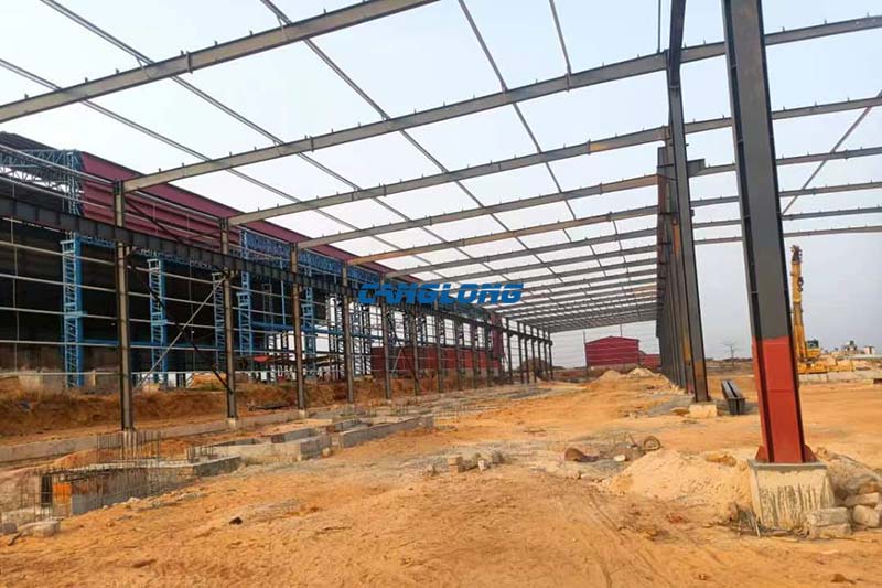 Guinea Factory Shed Construction