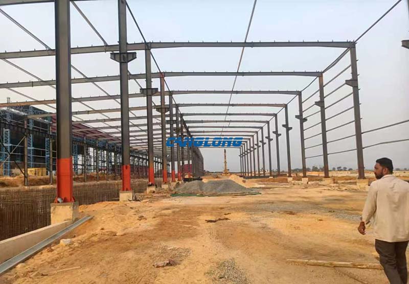 Guinea Factory Shed Construction