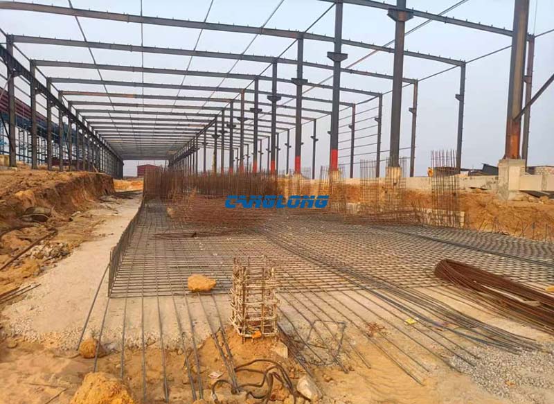 Guinea Factory Shed Construction