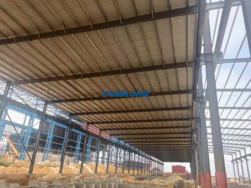 Guinea Factory Shed Construction