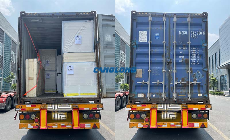 PU sandwich panel shipment