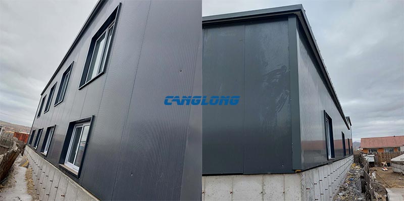 Mongolia Prefab Warehouse