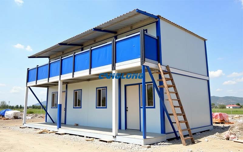 Construction Site Steel House