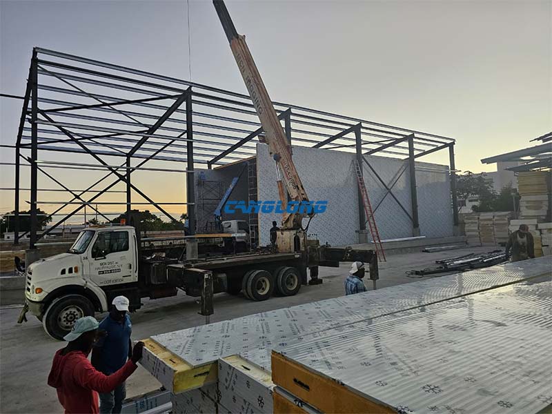 Dominica Cold Warehouse Installation