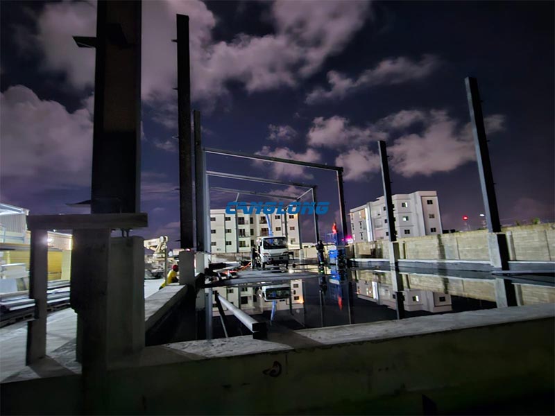 Dominica Cold Warehouse Steel Structure Installation