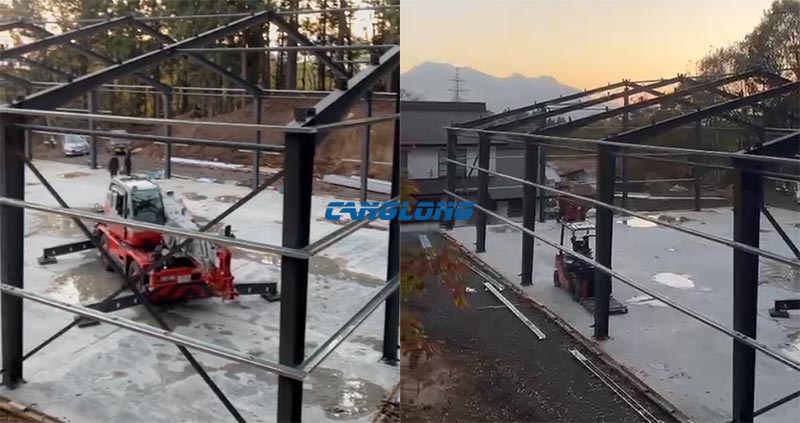 Warehouse Steel Structure Installation