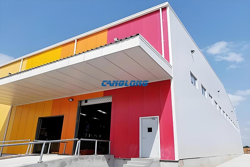 Ghana Factory Building