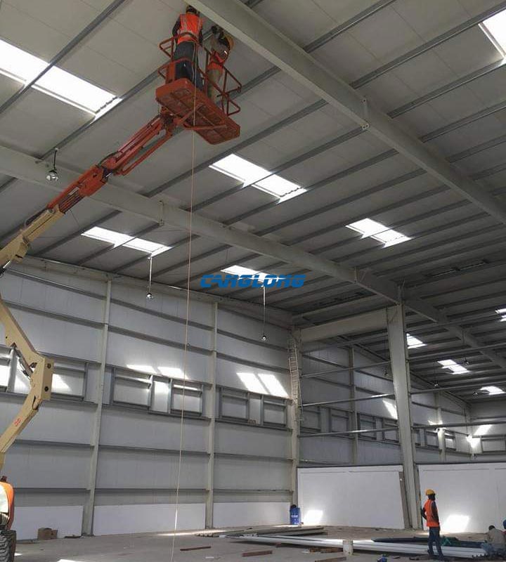 Ghana Factory Building Installation