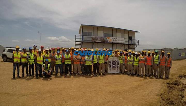 Ghana Factory Building Installation