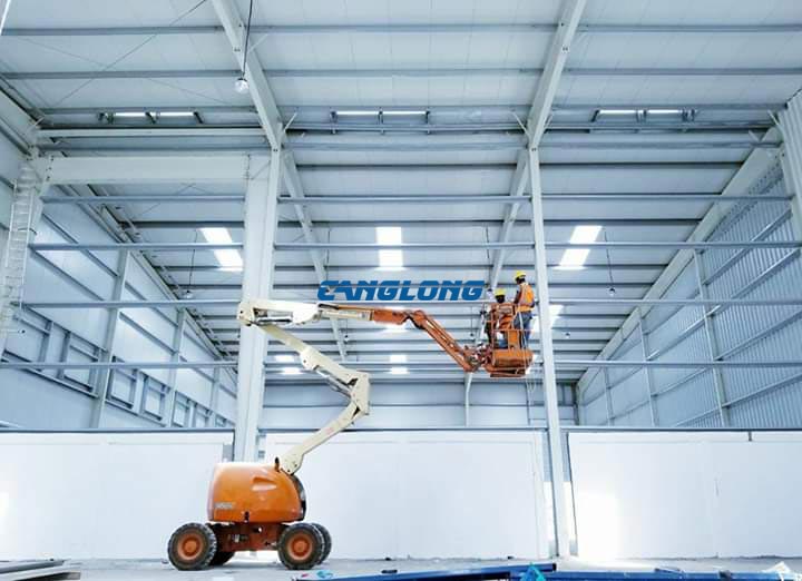 Ghana Factory Building Installation