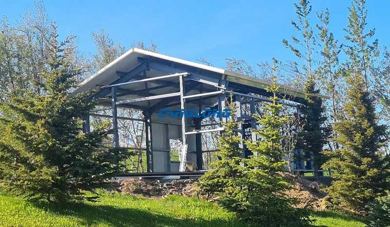 Iceland Small Warehouse Installation