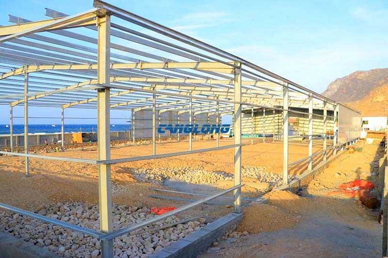 Somalia Workshop Building Installation