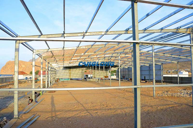 Somalia Workshop Building Installation