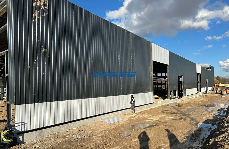 Canada Glass Factory Construction