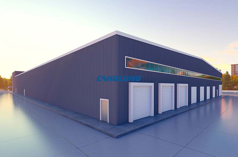 Canada Glass Factory 3D model diagram