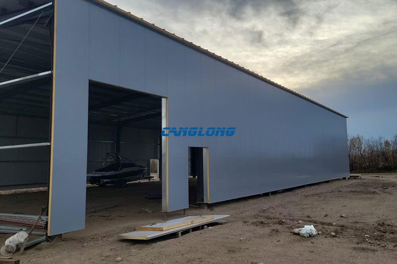 Canada Prefab Warehouse Installation