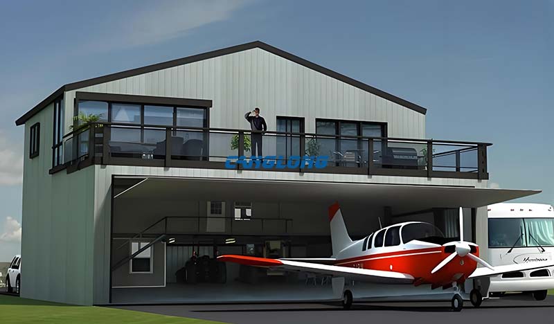 Steel Hangar Homes