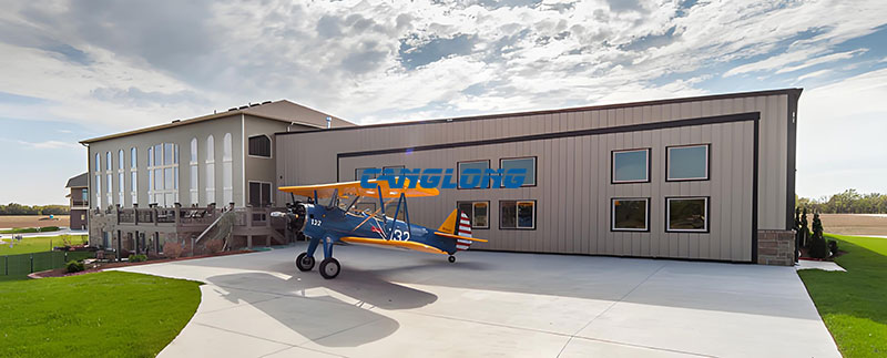Metal Building Hangar Homes