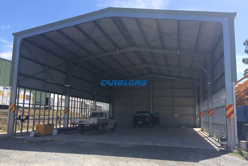 One Sided Shed