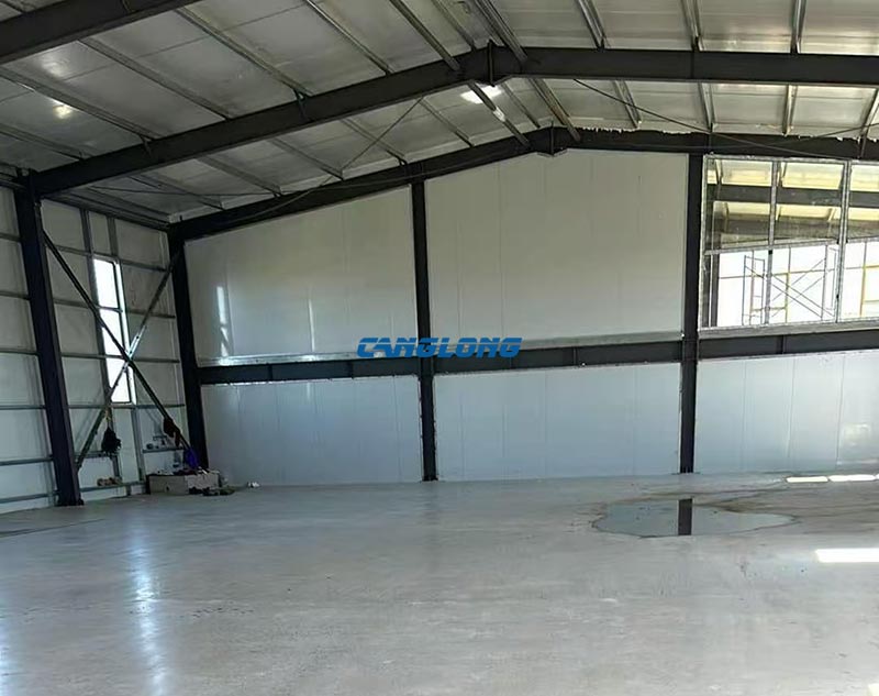 Mongolia Prefabricated Workshop