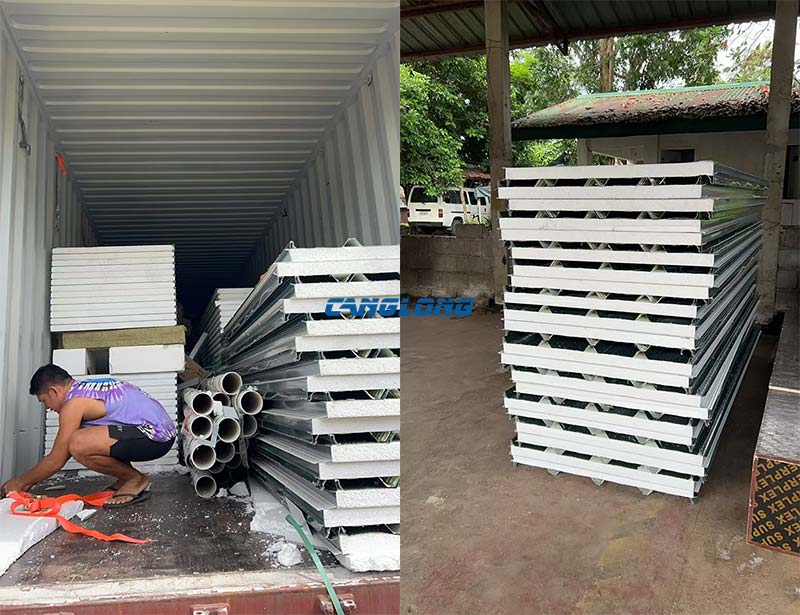 Philippines Small Garage Arrived