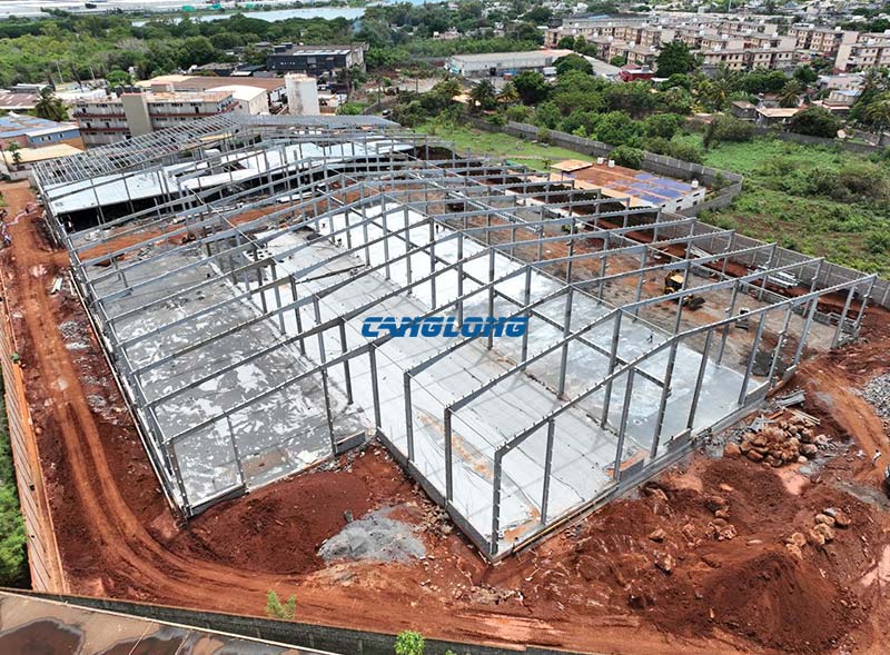 Mauritius Factory Building Installation