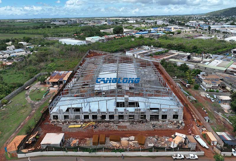 Mauritius Factory Building Installation